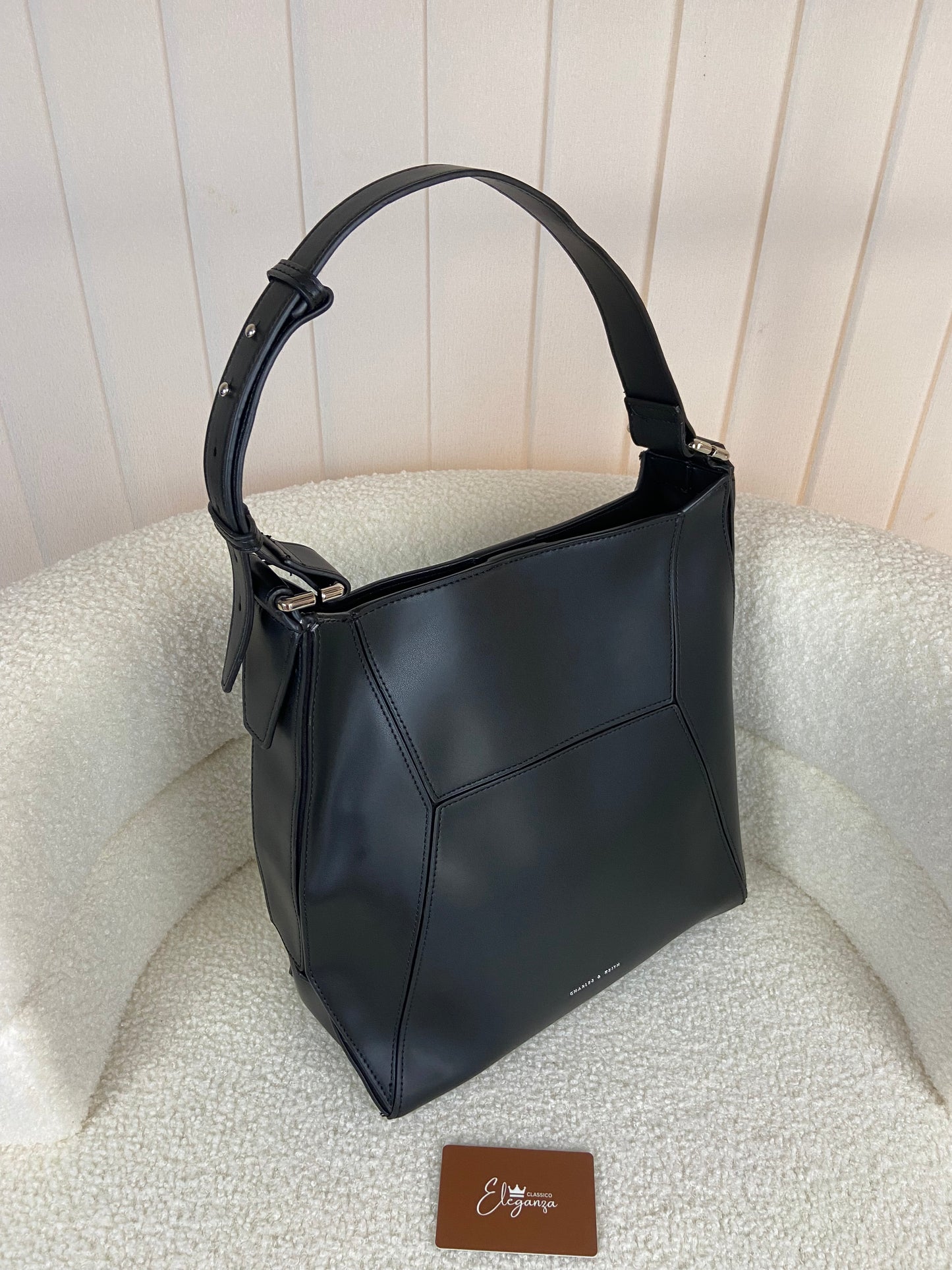 C&K Nasrin Geometric Tote Bag