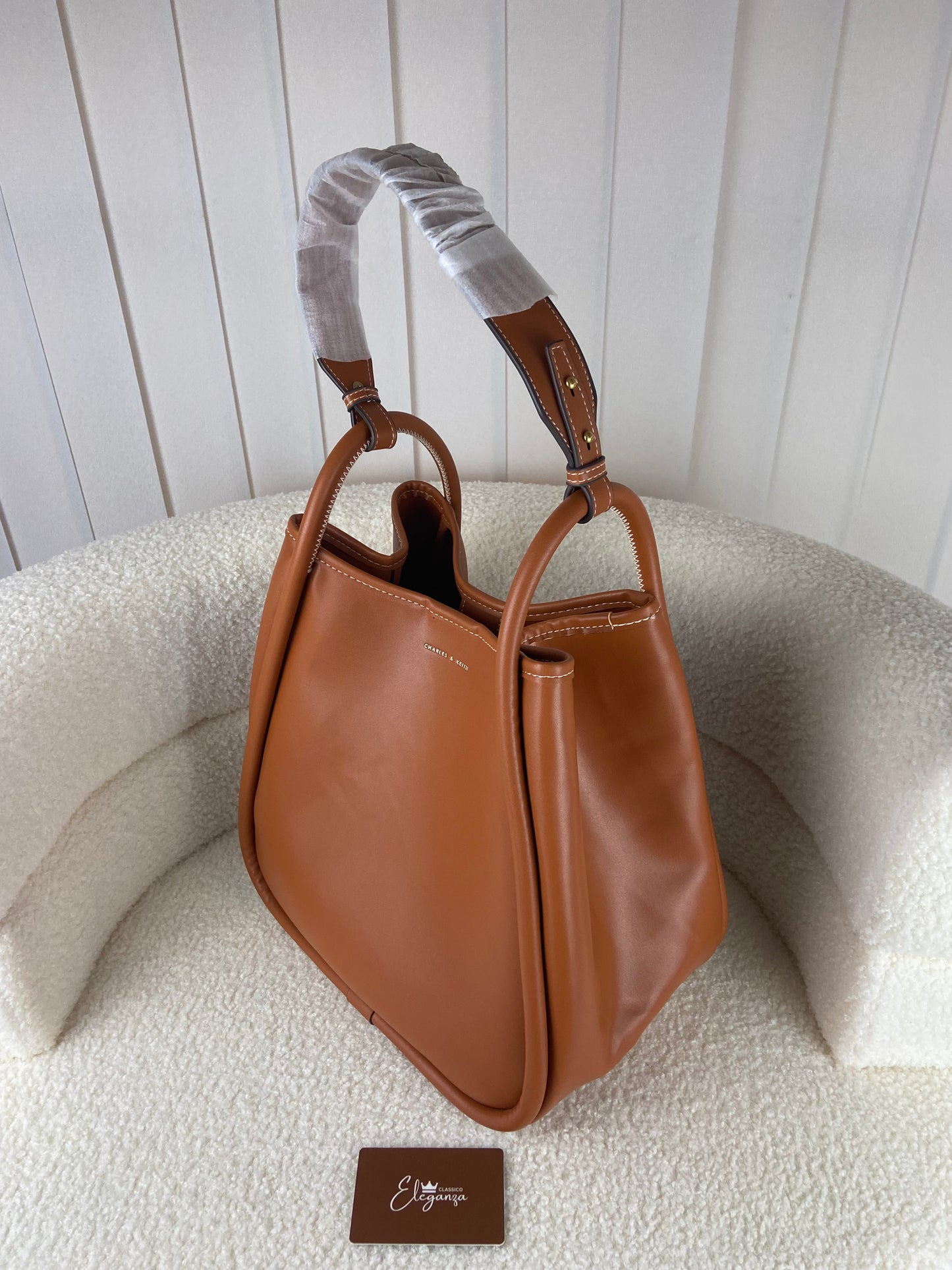 C&K Tubular Slouchy Tote Bag